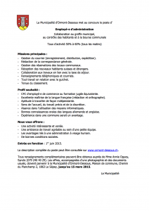 Annonce_secretaire_Ormont-Dessous